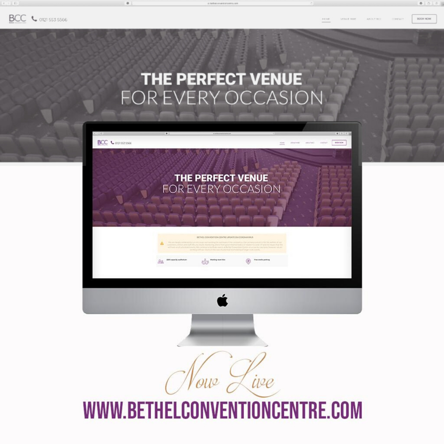 Bethel Convention Centre New website